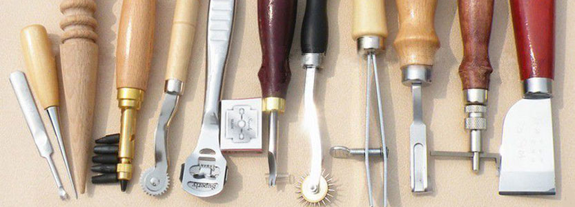 Набор инструментов для обработки кожи, 11 предметов, PW0003-006