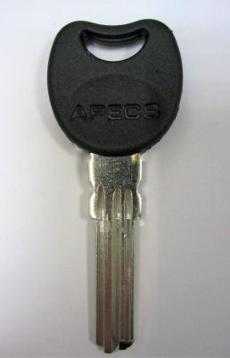 Заготовка для ключей 00543 Apex 06 K-4KC piastic short вертикальная