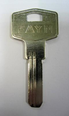 Заготовка для ключей 00550 КАЕ1 (FAYN1) левый вертикальная
