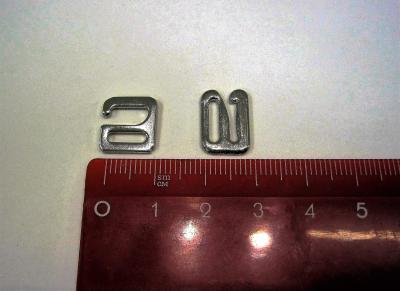 Пряжка-скоба для босоножек 5 мм никель