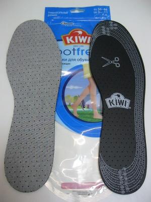 Стельки для обуви KIWI дезодорирующие универсальный размер 36-46