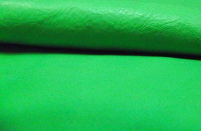 Кожа КРС (обрезки) светло-зеленая 