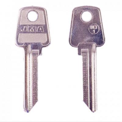 Заготовка для ключа VLK1 английская 2 паза (латунь) 59 мм